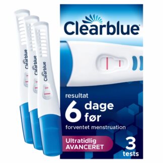 Clearblue Ultratidlig Avanceret Graviditetstest – 3 stk