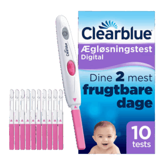 Clearblue Digital Ægløsningstest 10 stk.