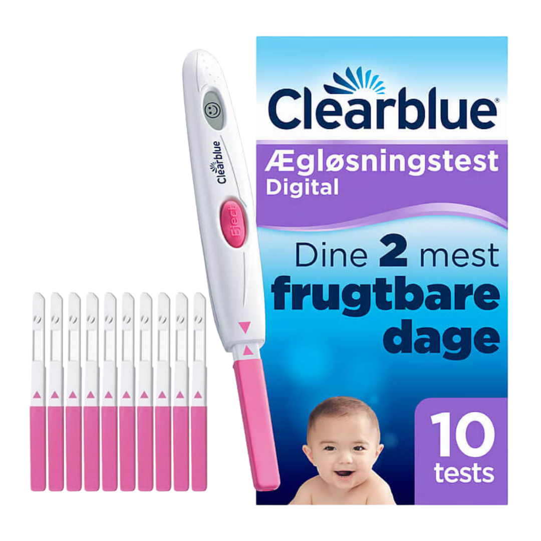 Clearblue Digital Ægløsningstest 10 stk.