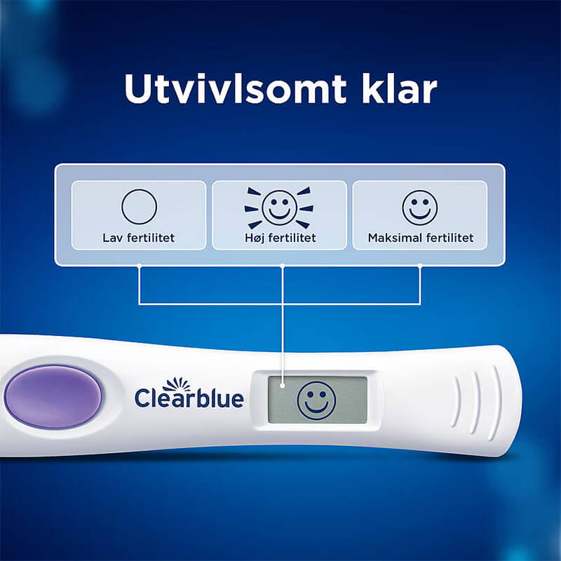 Clearblue Advanced Digital Ægløsningstest 10 stk - Billede 2