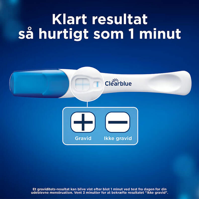 Clearblue Graviditetstest Hurtig Påvisning - 1 stk - Billede 2