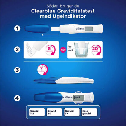 Clearblue graviditetstest med ugeindukator