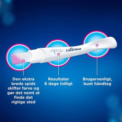 Clearblue Ultra Tidligt graviditetstest – 3 stk